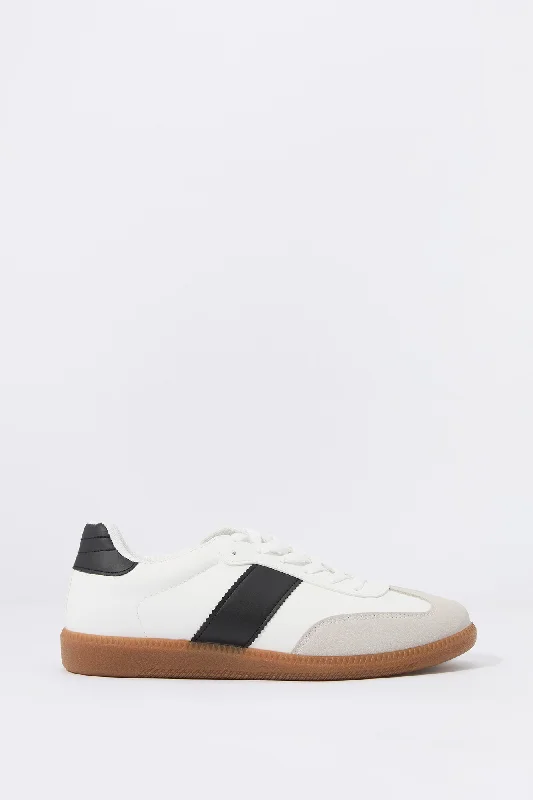 Retro Colourblock Low-Top Sneaker