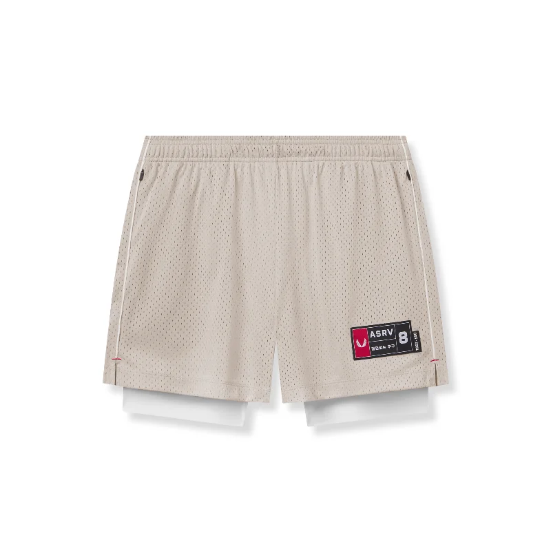 0991. Ion-Mesh 5"" Liner Short - Chai