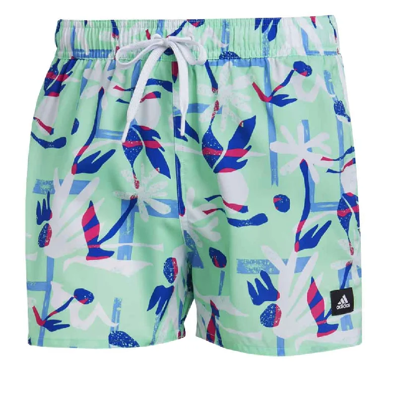 adidas - Men's Seasonal Floral CLX 3"" Swim Shorts (HT2120)