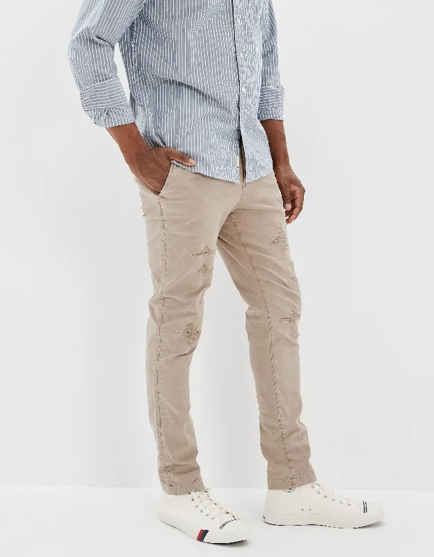 AE Flex Slim Lived-In Khaki Pant