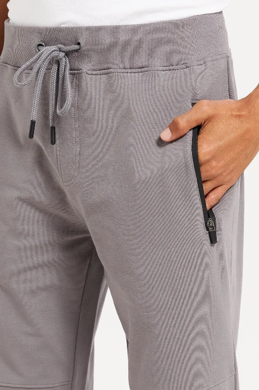 Men Charcoal Biker Joggers