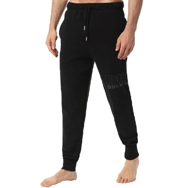 Diesel Peter Leg logo Jogging Bottoms - Black