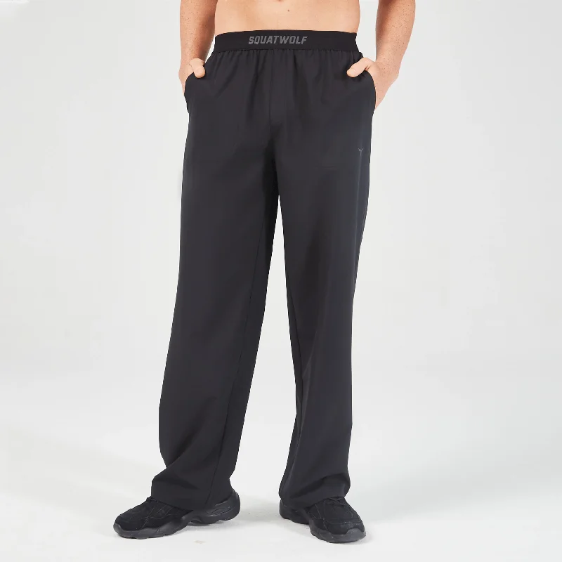 Essential Stretch Joggers Asphalt Edition - Black