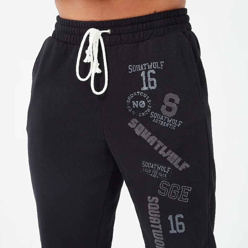 Golden Era Back-On-Track Joggers - Black