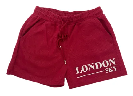 London Sky Red Short