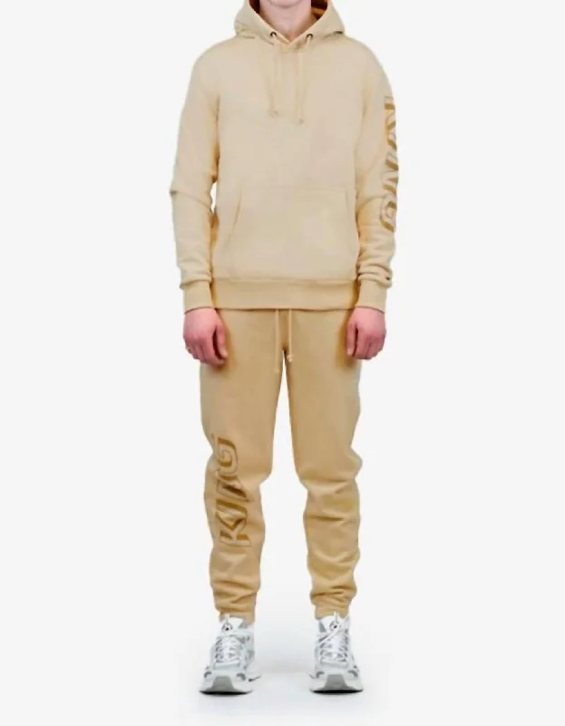 Manor Tracksuit Pants In Cement