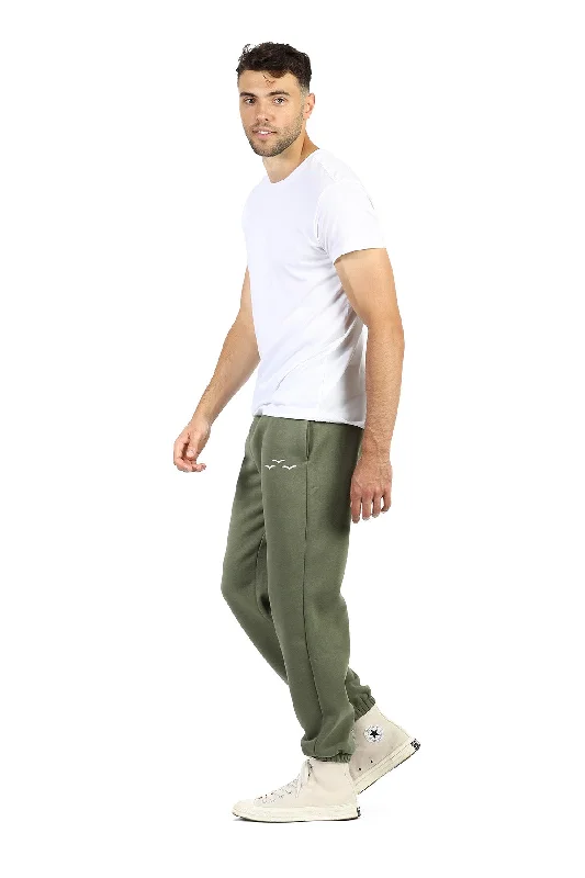 Men’s Premium Fleece Sweatpants in Olive