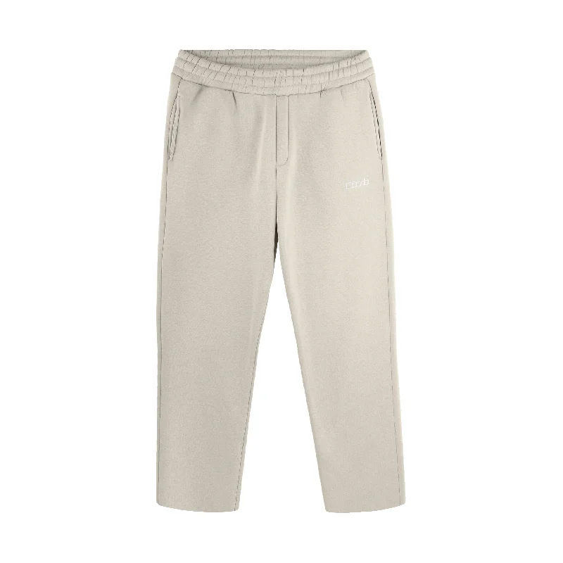 OPEN LEG JOGGER CREAM