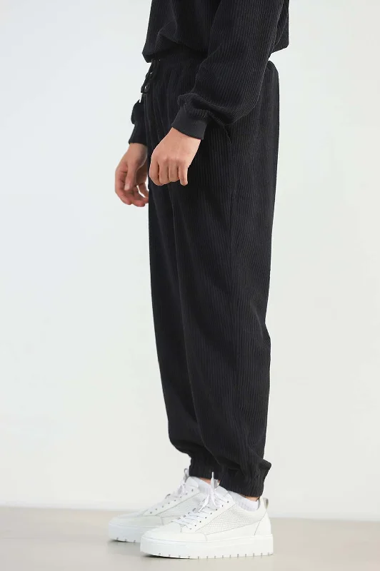 RIBBED KNIT TROUSER