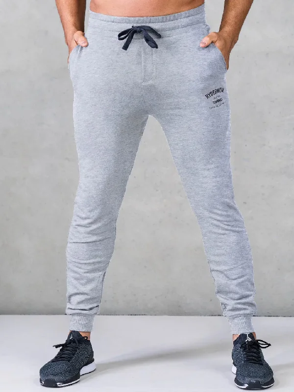 Ryderwear | Legacy Track Pants - Grey Marl