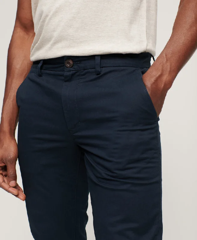 Slim Tapered Stretch Chino | Eclipse Navy