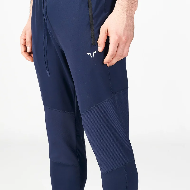 Statement Ribbed Joggers Reimagined SS23 - Navy