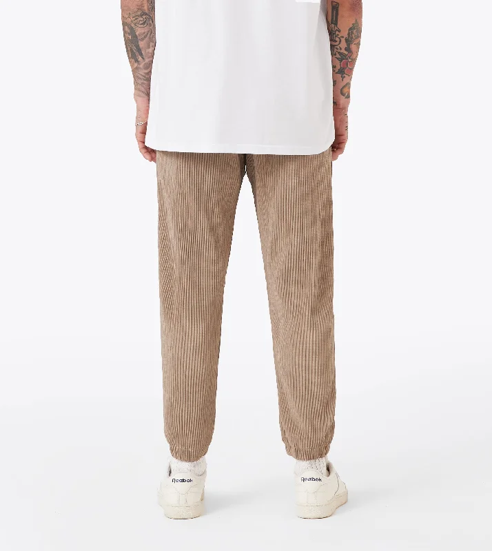 Sureshot Pleated Jogger Khaki