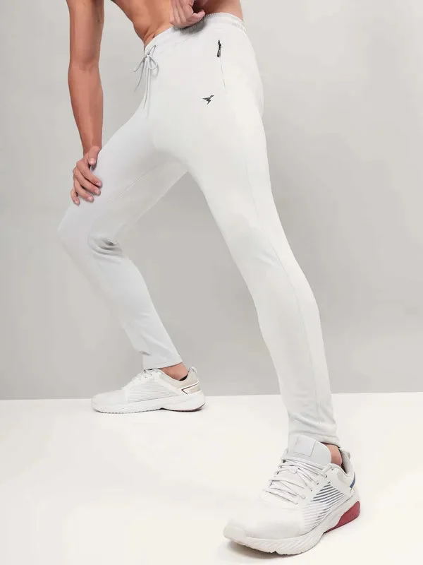 Men Solid Slim Fit Trackpants with ELASTO PLUS