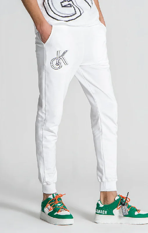 White Shadow Joggers