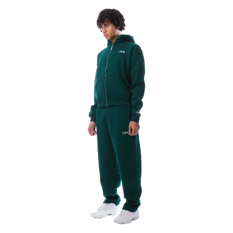 ZIP-UP DARK GREEN