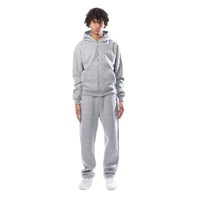 ZIP-UP GREY MELANGE